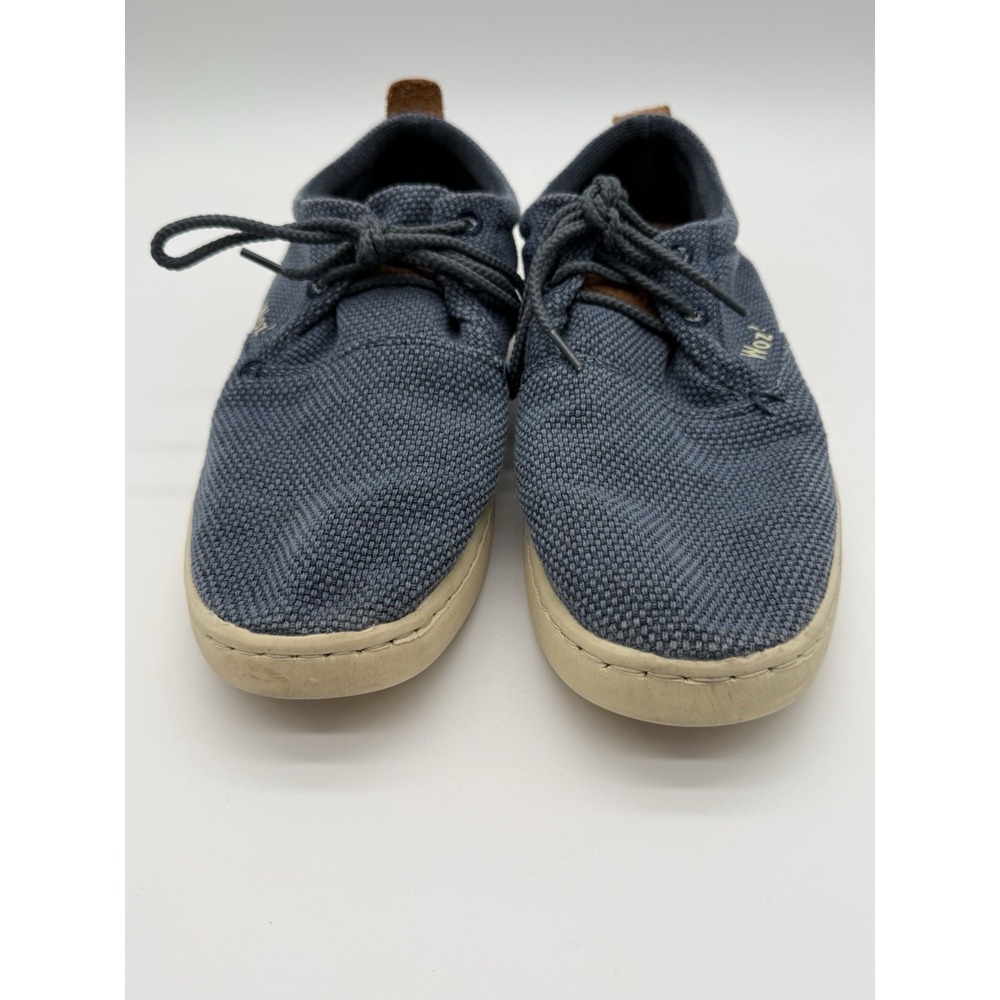 Woz Robbie Bold Fabric Blue Lace Up Casual Shoes Men's Size 8